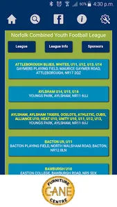 NCYFL Pitch Finder screenshot 2