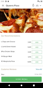 Queens Pizza screenshot 1