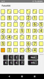 Futoshiki Free screenshot 1