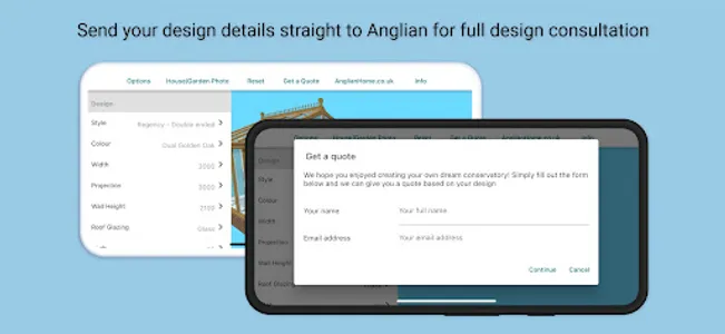Anglian Conservatory Designer screenshot 4
