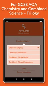 Key Cards GCSE AQA Chemistry screenshot 15