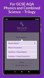 Key Cards GCSE AQA Physics screenshot 23