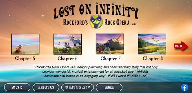 Lost on Infinity – Audiobook 2 screenshot 1