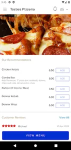 Tasties Pizzeria screenshot 1