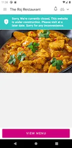 The Raj Restaurant screenshot 1