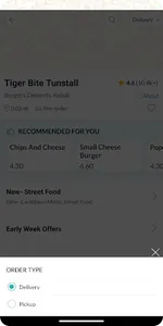 TIGER BITE FAST FOOD screenshot 3