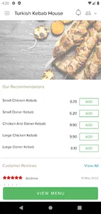 Turkish Kebab House screenshot 2