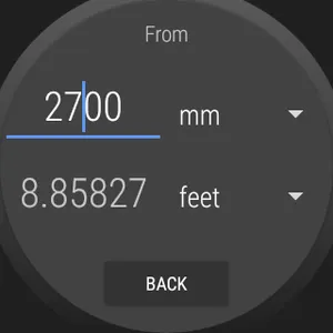Unit Converter for Wear OS screenshot 0