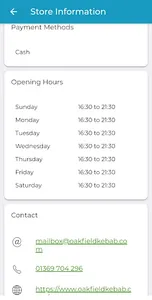 Oakfield Kebab & Fast food screenshot 2