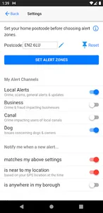 OWL crime alerts from police screenshot 2