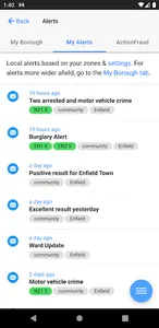OWL crime alerts from police screenshot 4