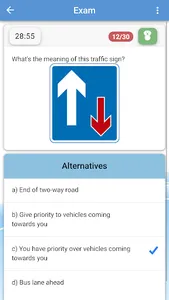 Driving Theory Test Motorcycle screenshot 2