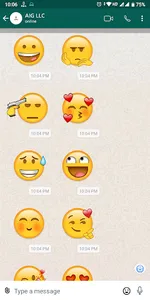 3D Emoji Stickers for WhatsApp screenshot 0