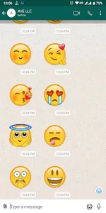 3D Emoji Stickers for WhatsApp screenshot 2