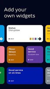 TfL Go: Live Tube, Bus & Rail screenshot 1