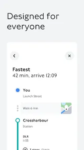 TfL Go: Live Tube, Bus & Rail screenshot 12