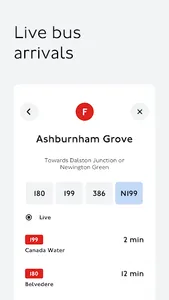 TfL Go: Live Tube, Bus & Rail screenshot 15