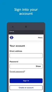 TfL Oyster and contactless screenshot 0