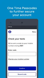 TfL Oyster and contactless screenshot 1