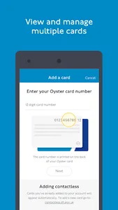 TfL Oyster and contactless screenshot 7