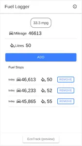 EcoTrack screenshot 0