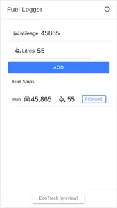 EcoTrack screenshot 1