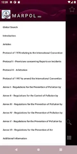 MARPOL Consolidated 2023 screenshot 1