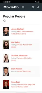 MovieDB screenshot 2
