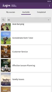 IAPS Digital Academy screenshot 1
