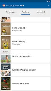 Virtual School MCM screenshot 1