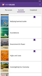 MCM College screenshot 1