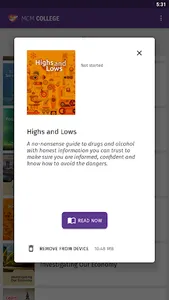 MCM College screenshot 2