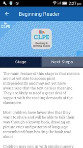 CLPE Reading & Writing Scales screenshot 1