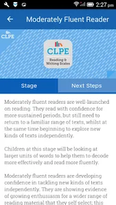 CLPE Reading & Writing Scales screenshot 2