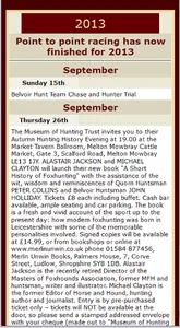 Melton Hunt Club screenshot 1