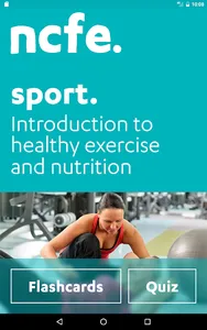 Exercise and nutrition screenshot 2