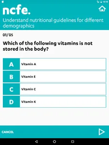Exercise and nutrition screenshot 5