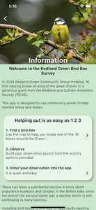 Redland Green Bird Box Survey screenshot 1