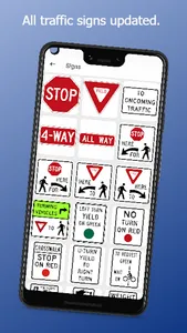 Road signs and traffic signals screenshot 1