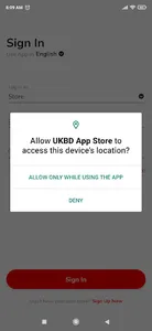 UKBD App Store screenshot 1