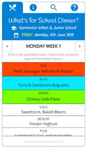 What's for School Dinner? screenshot 0