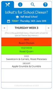 What's for School Dinner? screenshot 3