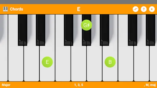 KeyChord - Piano Chords/Scales screenshot 1