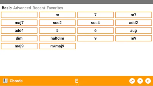 KeyChord - Piano Chords/Scales screenshot 2