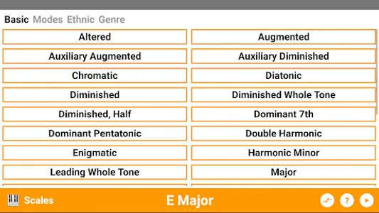 KeyChord - Piano Chords/Scales screenshot 4