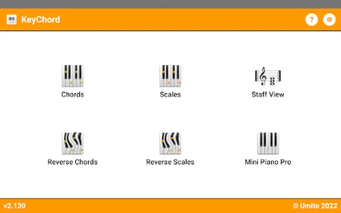 KeyChord - Piano Chords/Scales screenshot 8