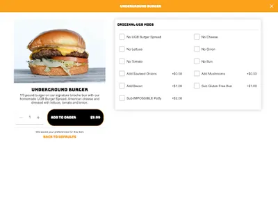 Underground Burger screenshot 8