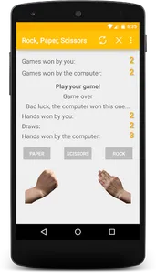 Rock, Paper, Scissors screenshot 1