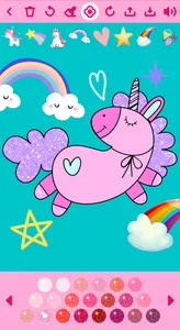 Unicorn Coloring Book screenshot 17