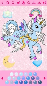 Unicorn Coloring Book screenshot 18